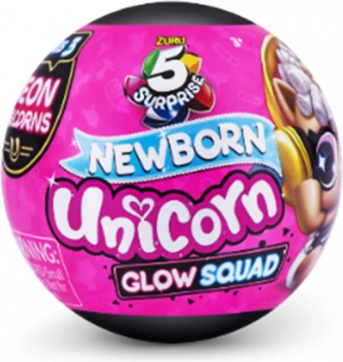 Eenhoorn UNICORN SQUAD die in het donker licht