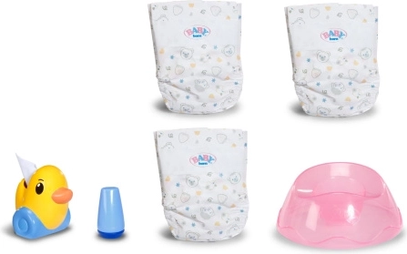 BABY born verzorgingsset met potje voor poppen