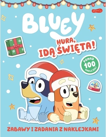 Bluey: Hoera, Kerstmis komt eraan! – activiteitenboek met stickers