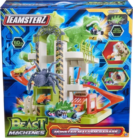 Teamsterz garage Monster Mayhem met dinosaurusval
