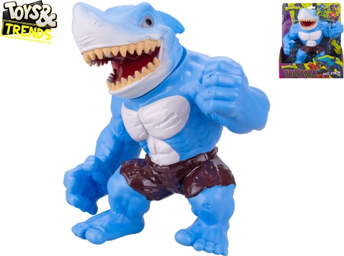 Rekbare haai Toys&Trends Brainboooom 22 cm
