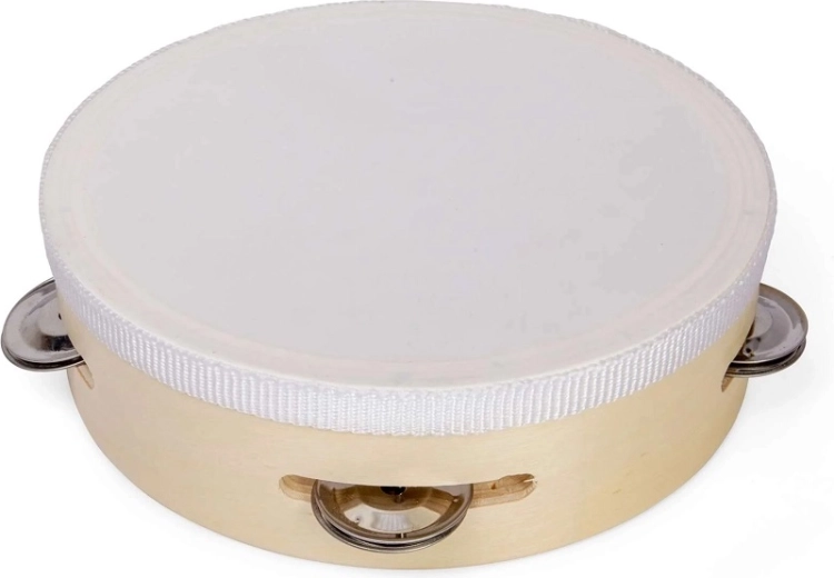 Bigjigs Toys houten tamboerijn – naturel