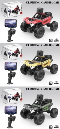 Terreinwagen op afstandsbediening Ramiz Crawler CLIMB met WiFi-camera, zwart