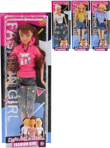 Defa Lucy-pop 29 cm in modieuze outfit - 1 stuk
