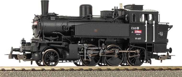Piko stoomlocomotief ČSD BR 335.1 (tijdperk III) H0