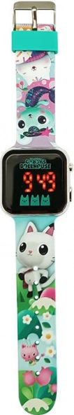 LED-horloge GABBY'S DOLLHOUSE voor kinderen