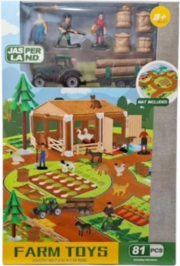 Landbouw-/boerderijset 81 delen