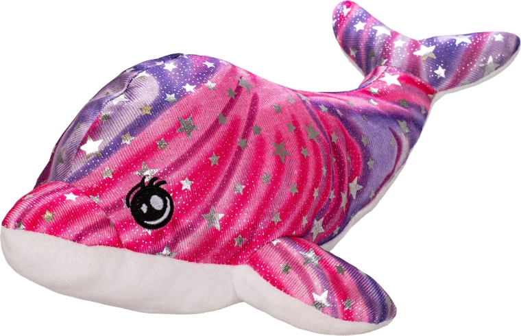 Sprankelende pluchen dolfijn 30 cm