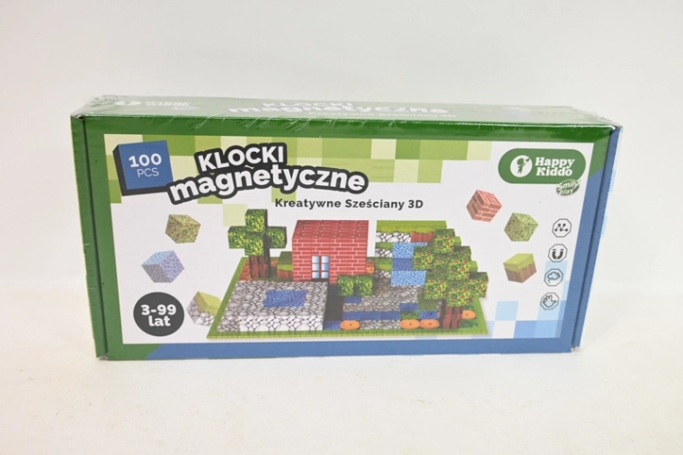 SmilyPlay magnetische bouwblokken Happy Kiddo (100 stuks)