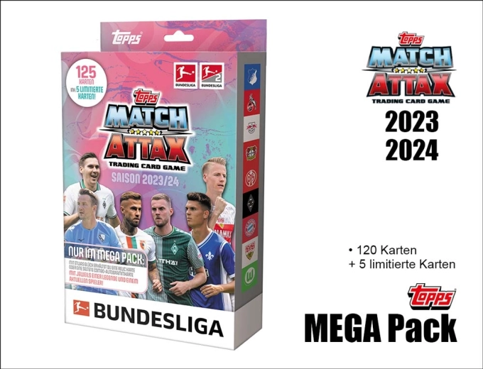 Topps Match Attax Bundesliga 2023/2024 mega pack