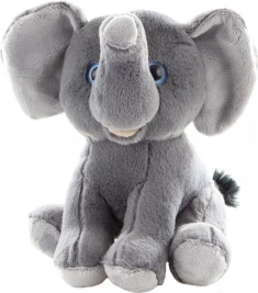 Pluche rode panda 18 cm