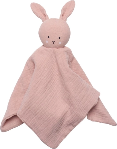 Jabadabado knuffeldoekje konijntje roze