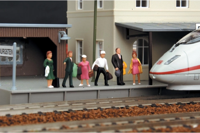 Piko figuren reizigers 6 stuks