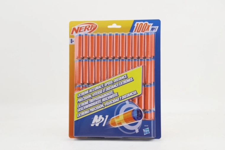 Nerf N‑Series N1 vervangende foam pijltjes (100 stuks)