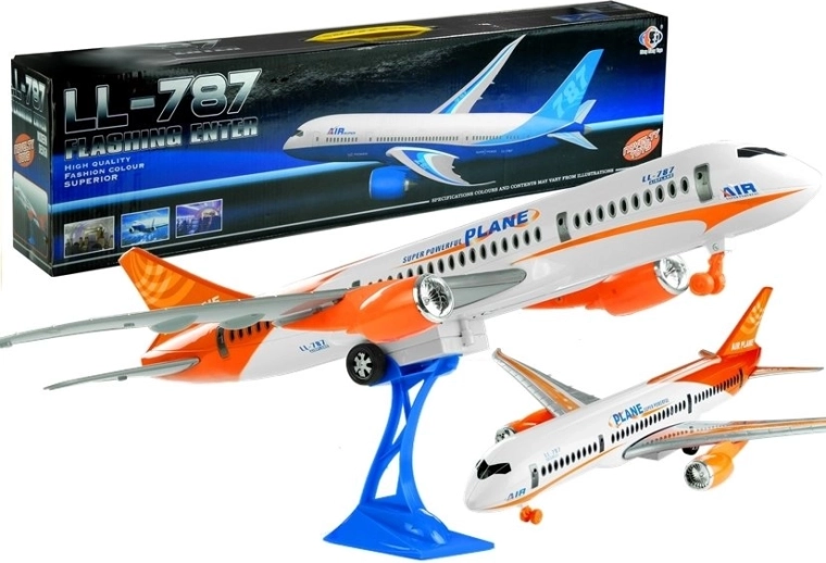 Privévliegtuig Witte wrijvingsbasis 65 cm