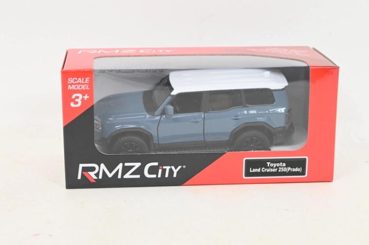 Toyota Land Cruiser – metalen model blauw