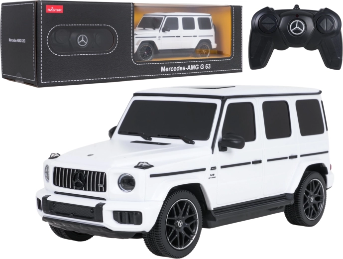 Op afstand bestuurbare auto Mercedes-AMG G63 RASTAR – Wit