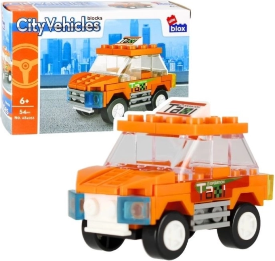 Bouwset Alleblox City taxi - 1 stuk