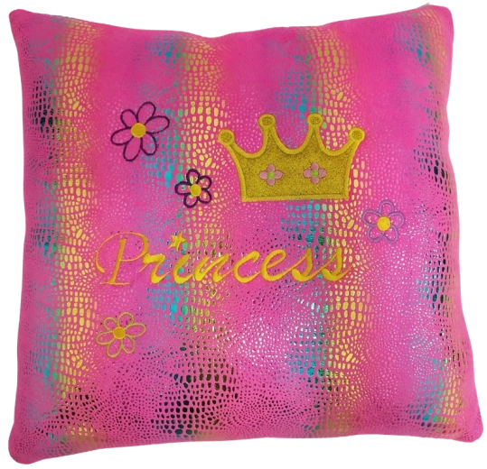 Pluche prinses kussentje 37 cm