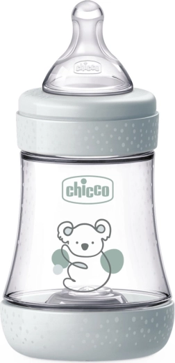 Chicco antikoliek babyfles Perfect5 150 ml neutraal, trage doorstroming 0m+