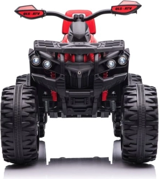 kinder elektrische quad – rood