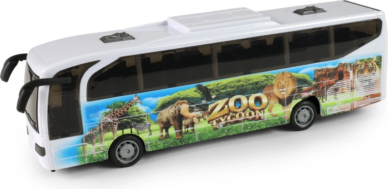 ZOO-bus met licht en geluid, 23 cm