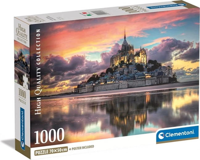 Puzzel 1000 stukjes Compact Le Magnifique Mont Saint-Michel