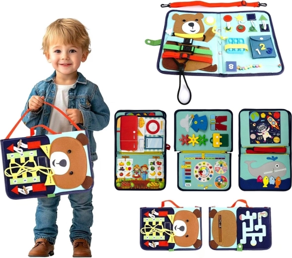 2Kids Toys sensorisch busyboek Beertje