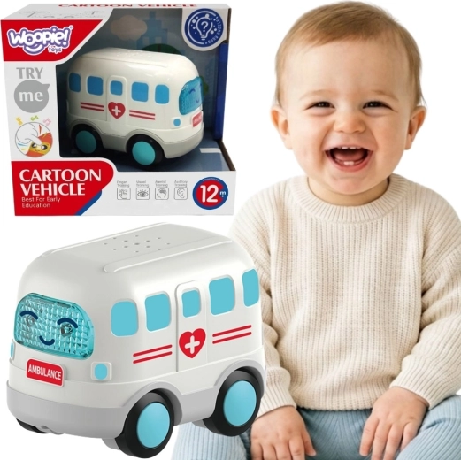 Interactieve ambulance met geluid en licht Woopie Baby