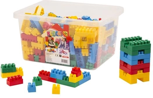 Blokken in een kleine plastic box – set van 300 stuks