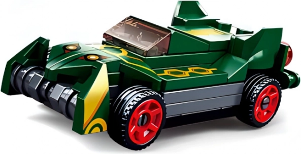 Sluban Power Bricks - Groen opwindauto