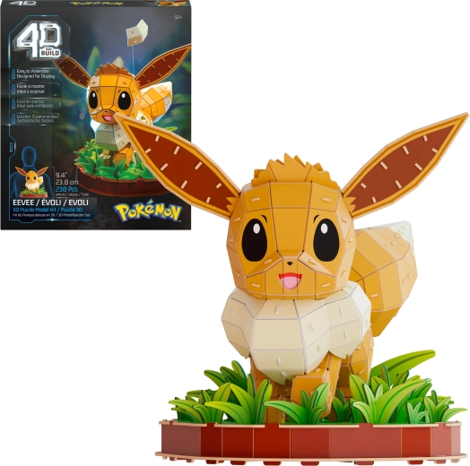 Spin Master 4D Build Pokémon Eevee 3D-puzzelmodel om te bouwen