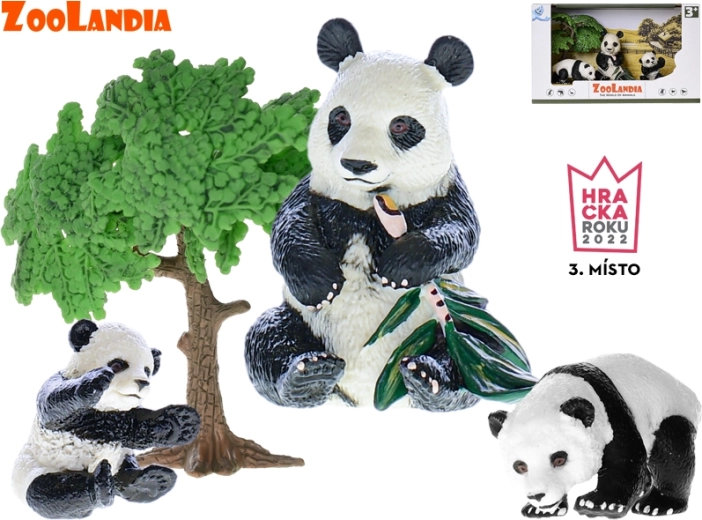 Zoolandia panda met jongen en accessoires