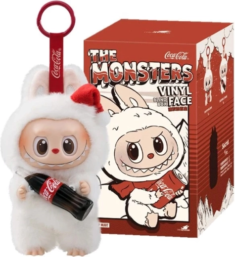 Labubu The Monsters x Coca‑Cola pluchen figuur Blind Box