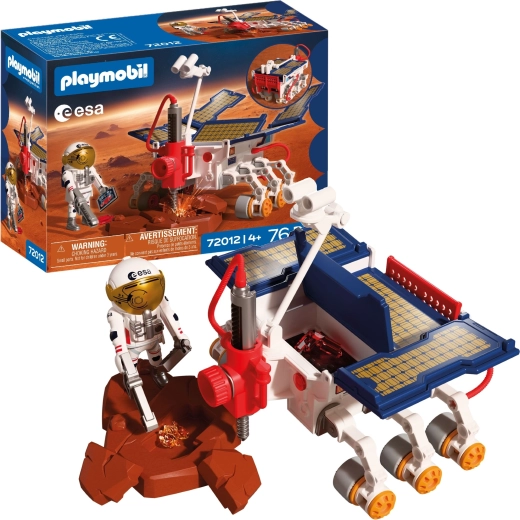 Playmobil ruimtemissie Mars – rover en ESA-astronaut met accessoires, 76 delen