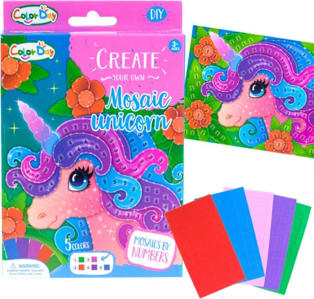 Creatieve foam mozaïek – zelfklevende knutselset – Mozaïek