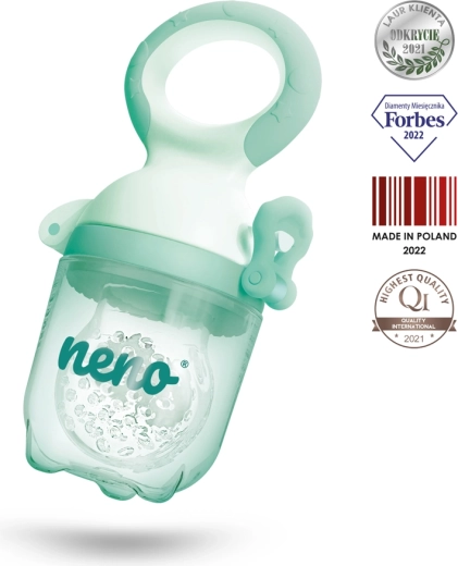 Neno Frutta siliconen fopspeen voor het voeren met fruit en groenten