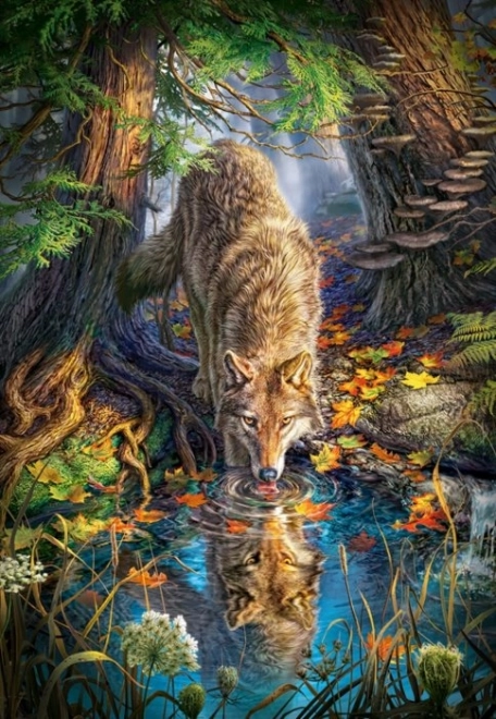 Puzzel 1500 stukjes – wolf