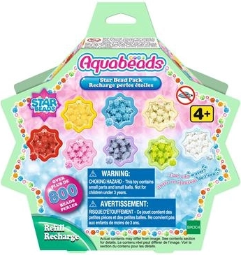 Aquabeads navulset met stervormige kralen