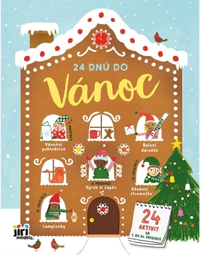 Adventswerkboek met kerstactiviteiten voor 24 dagen