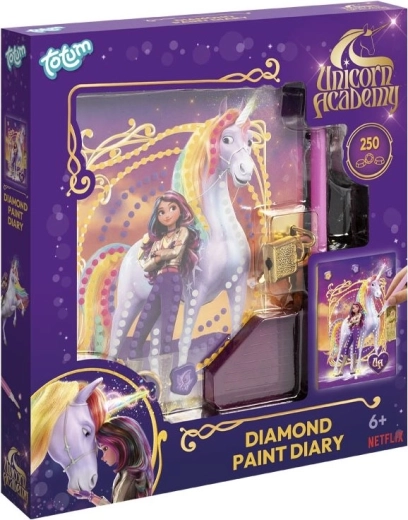 Diamantschilderen – A5 dagboek Eenhoornacademie TOTUM