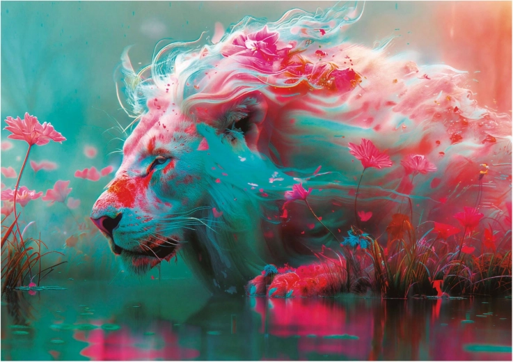 Puzzel Koning der Bloemen 500 stukjes