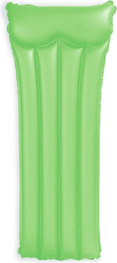 Opblaasbaar ligbed voor in het water groen Intex 183 × 76 cm