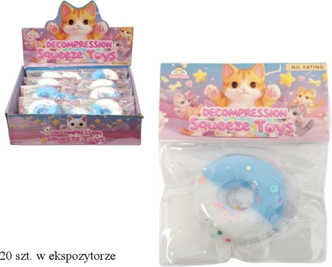 Antistress knijp-donut