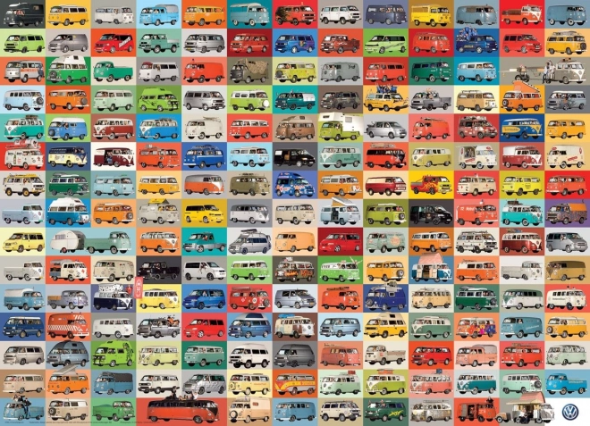 Puzzel EUROGRAPHICS VW Groovy Bus – 1000 stukjes