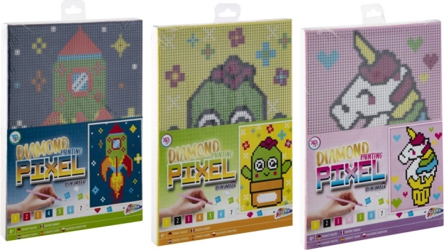 Diamant schilderen op frame Grafix Eenhoorn 15x20 cm