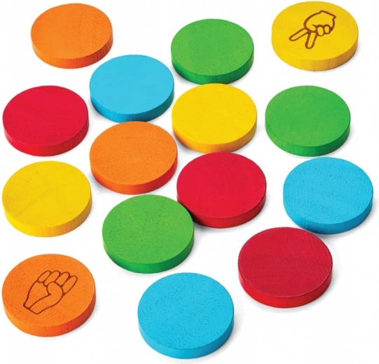PlanToys mini memoryspel steen, schaar, papier