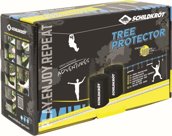 Schildkröt boombescherming voor slackline