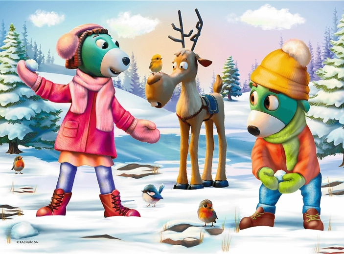 Puzzel TREFLÍCI Kersttijd 30 stukjes