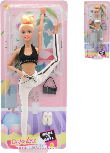 DeFa Lucy gewrichtspop in sportieve fitnessoutfit 29 cm - 1 stuk